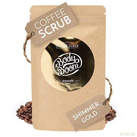 Bielenda Body Boom Peeling kawowy do ciała - Shimmer Gold 100g