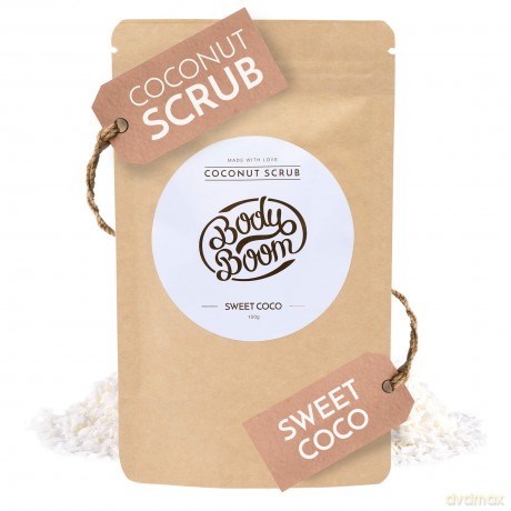 Bielenda Body Boom Peeling kawowy do ciała - Sweet Coco 100g