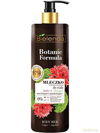 Bielenda Botanic Formula Imbir+Dzięgiel Mleczko do ciała 400 ml
