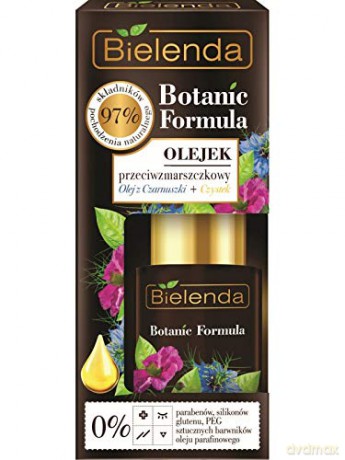 Bielenda Botanic Formula Olej z Czarnuszki+Czystek Olejek przeciwzmarszczkowy do twarzy 15 ml