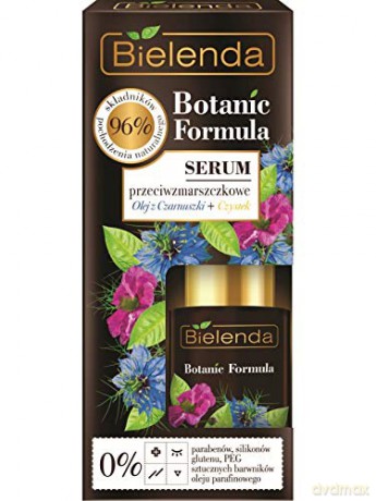 Bielenda Botanic Formula Olej z Czarnuszki+Czystek Serum przeciwzmarszczkowe na dzień i noc 15 ml
