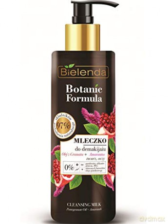 Bielenda Botanic Formula Olej z Granatu+Amarantus Mleczko odżywcze do demakijażu 200 ml