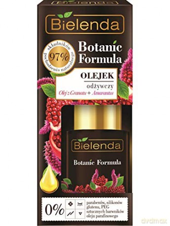 Bielenda Botanic Formula Olej z Granatu+Amarantus Olejek odżywczy do twarzy 15 ml