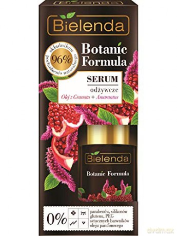 Bielenda Botanic Formula Olej z Granatu+Amarantus Serum odżywcze na dzień i noc 15 ml