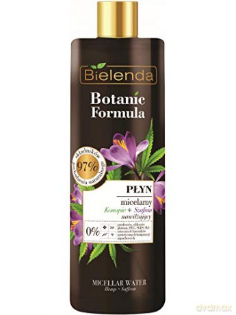 Bielenda Botanic Formula Olej z Konopi+Szafran Nawilżający Płyn micelarny do twarzy 500 ml