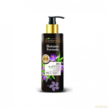 Bielenda Botanic Formula Olej z Konopi+Szafran Żel do mycia twarzy nawilżający 200 ml