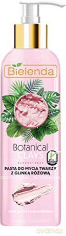 Bielenda Botanical Clays Różowa Glinka Pasta do mycia twarzy 190g