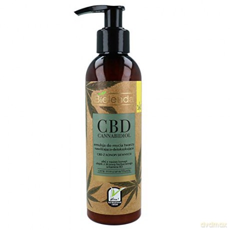 Bielenda CBD Cannabidiol Emulsja do mycia twarzy nawilżająco-detoksykująca 150g