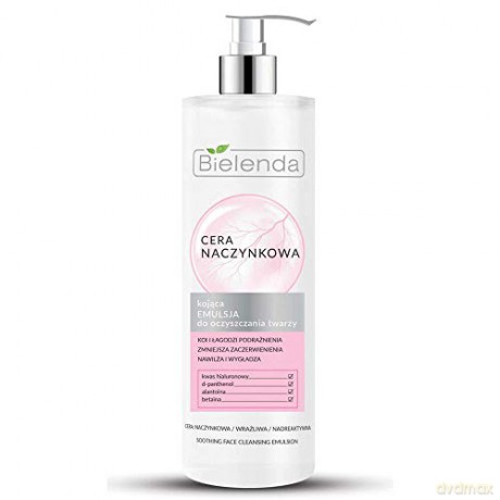 Bielenda Cera Naczynkowa Kojąca Emulsja do oczyszczania twarzy 190 ml