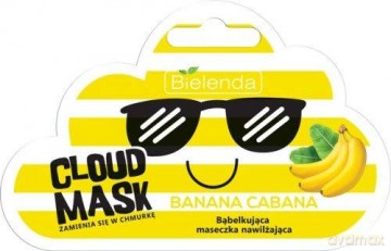 Bielenda Cloud Mask Bąbelkująca Maseczka nawilżająca Banana Cabana 6g