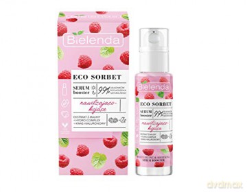 Bielenda Eco Sorbet Malina Serum Booster do twarzy nawilżająco-kojące 30 ml