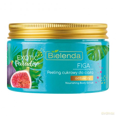 Bielenda Exotic Paradise Peeling cukrowy do ciała odżywczy Figa 350 ml