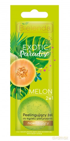 Bielenda Exotic Paradise Żel peelingujący do ciała 2w1 nawilżający Melon 25g