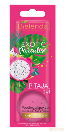 Bielenda Exotic Paradise Żel peelingujący do ciała 2w1 ujędrniający Pitaja 25g