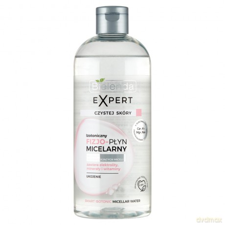 Bielenda Expert Czystej Skóry Izotoniczny Fizjo-Płyn micelarny - Ukojenie 400 ml