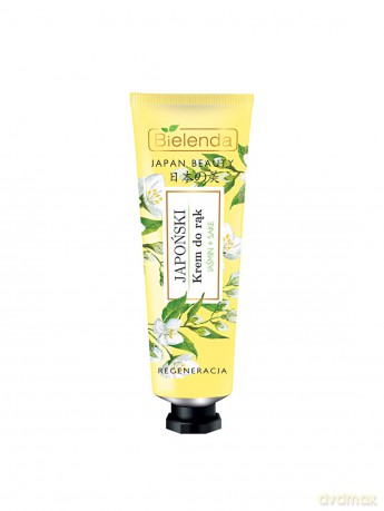 Bielenda Japan Beauty Japoński Krem do rąk Jaśmin + Sake - regeneracja 50 ml