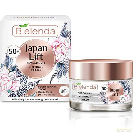 Bielenda Japan Lift 50+ Liftingujący Krem przeciwzmarszczkowy SPF6 na dzień 50 ml