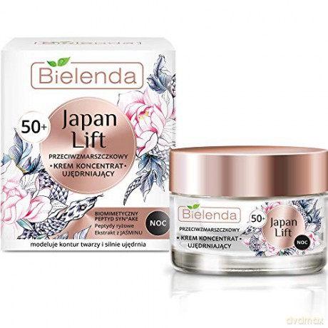 Bielenda Japan Lift 50+ Ujędrniający Krem-koncentrat przeciwzmarszczkowy na noc 50 ml
