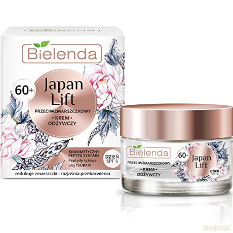 Bielenda Japan Lift 60+ Odżywczy Krem przeciwzmarszczkowy SPF6 na dzień 50 ml