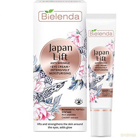 Bielenda Japan Lift Silnie Nawilżający Krem przeciwzmarszczkowy pod oczy 15 ml