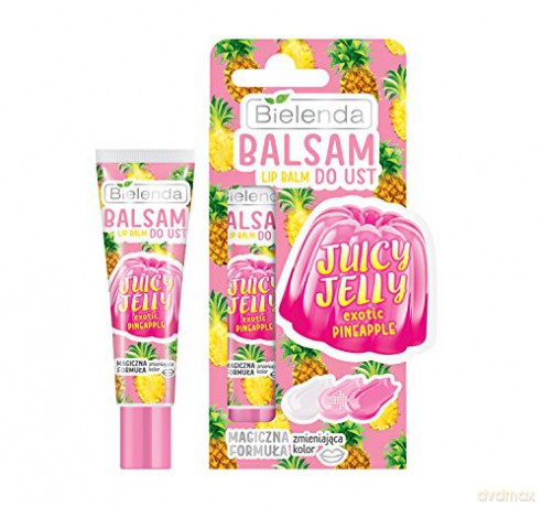 Bielenda Juicy Jelly Balsam do ust zmieniający kolor Exotic Pineapple 10g