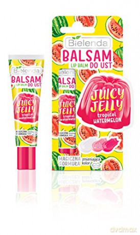Bielenda Juicy Jelly Balsam do ust zmieniający kolor Tropical Watermelon 10g