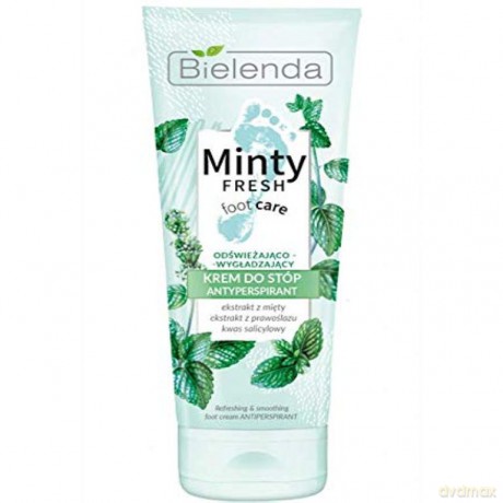 Bielenda Minty Fresh Foot Care Krem antyperspirant do stóp odświeżająco-wygładzający 100 ml
