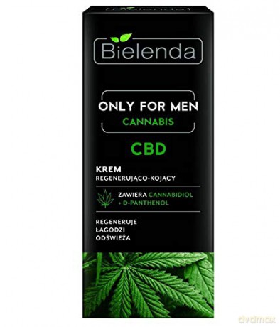 Bielenda Only for Men Cannabis CBD Krem regenerująco-kojący 50 ml