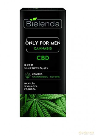 Bielenda Only for Men Cannabis CBD Krem silnie nawilżający 50 ml