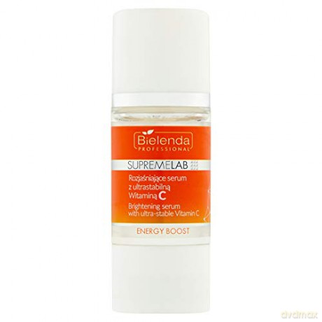 Bielenda Professional Supreme Lab Rozjaśniające Serum z ultrastabilną witaminą C - Energy Boost 15 ml