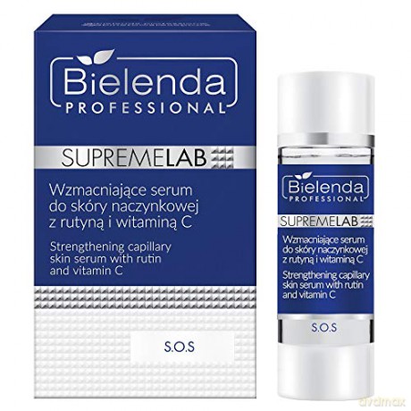 Bielenda Professional Supreme Lab Wzmacniające Serum z rutyną i witaminą C - cera naczynkowa 15 ml