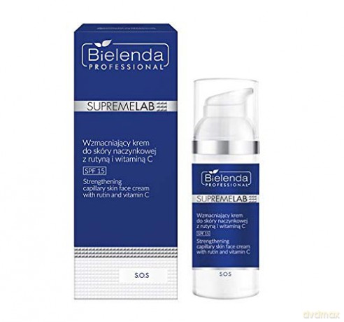 Bielenda Professional Supreme Lab Wzmacniający Krem z rutyną i witaminą C - cera naczynkowa 50 ml
