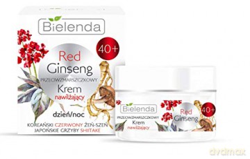 Bielenda Red Ginseng 40+ Przeciwzmarszczkowy Krem nawilżający na dzień i noc 50 ml
