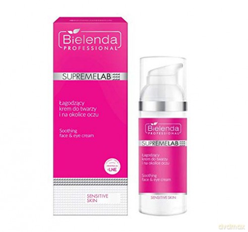 BIELENDA SUPREMELAB SENSITIVE SKIN Łagodzący krem do twarzy i na okolice oczu 50 ml