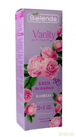 Bielenda Vanity Soft Touch Krem do depilacji 2w1 Kamelia 100 ml