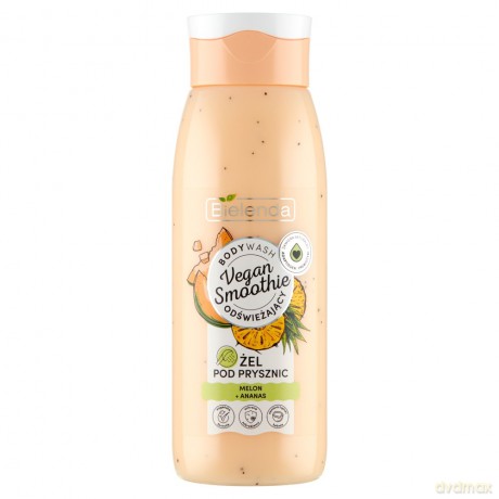 Bielenda Vegan Smoothie Żel pod prysznic odświeżający Melon i Ananas 400g