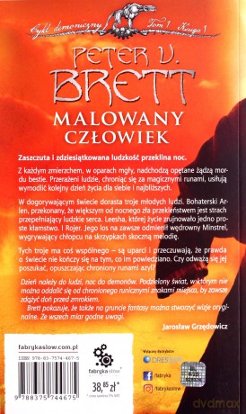 Malowany Człowiek - Peter U.Brett [KSIĄŻKA]