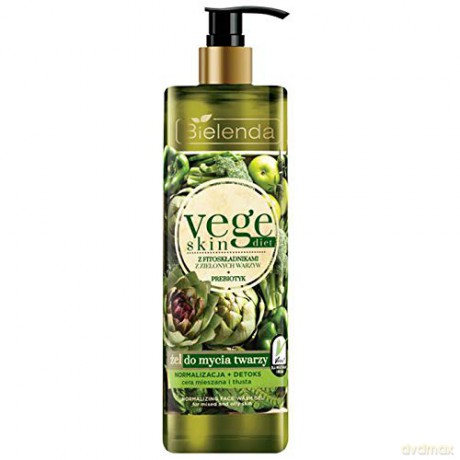 Bielenda Vege Skin Diet Żel do mycia twarzy Normalizacja + Detoks 200g