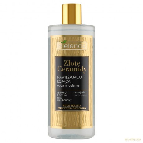 Bielenda Złote Ceramidy Nawilżająco-Kojąca Woda micelarna 500 ml