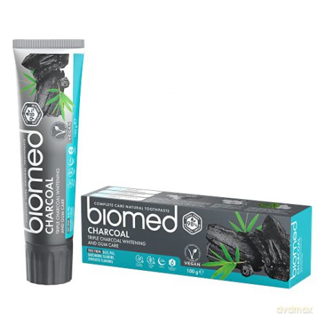 BIOMED Pasta do zębów Charcoal 100g