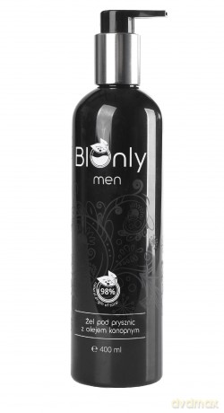 BIOnly Men pod prysznic z olejem konopnym 400 ml