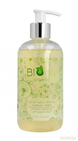 BIOnly Organic Żel do higieny intymnej z szałwią i algami 300 ml