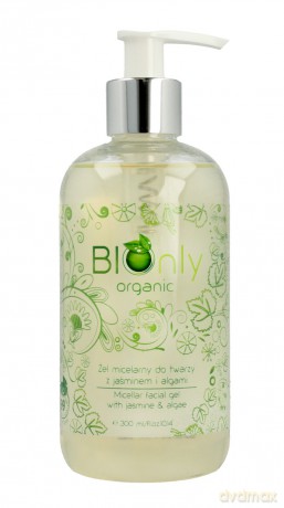 BIOnly Organic Żel micelarny do twarzy z jaśminem i algami 300 ml