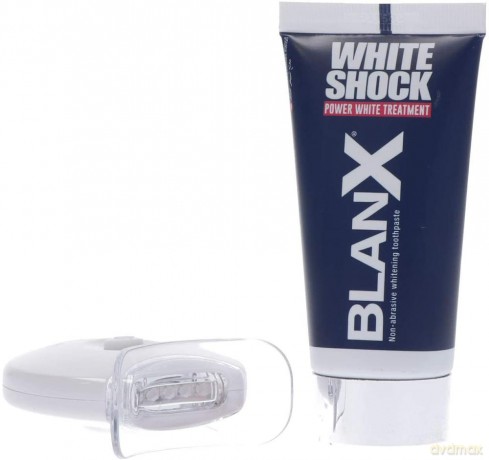 Blanx White Shock Intensywny System wybielający zęby (pasta 50 ml+lampka led)