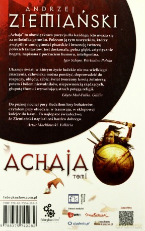 Achaja Tom I - Andrzej Ziemiański [KSIĄŻKA]