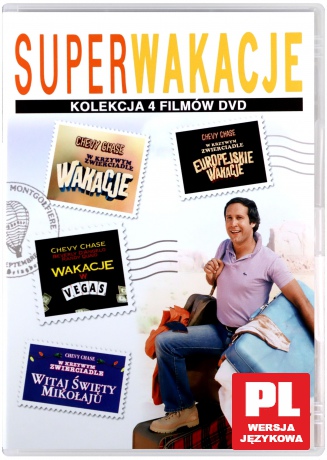 Chevy Chase w krzywym zwierciadle [BOX] [4DVD]