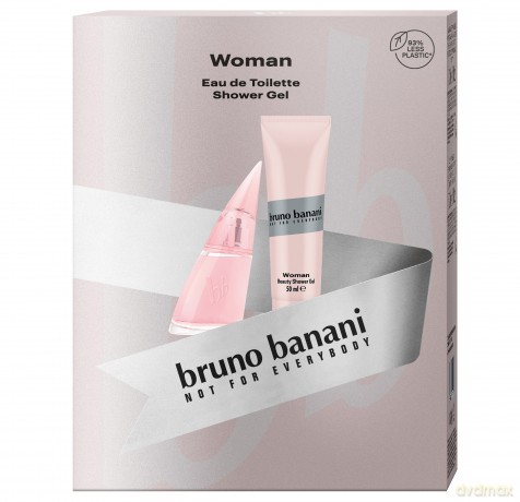 Bruno Banani Zestaw prezentowy Woman (woda toaletowa 30 ml+żel pod prysznic 50 ml)