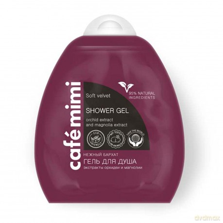 Cafe Mimi Doypack Żel pod prysznic Soft Velvet 250 ml