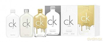 Calvin Klein Zestaw prezentowy (woda toaletowa One+All+One Gold 50 mlx3)