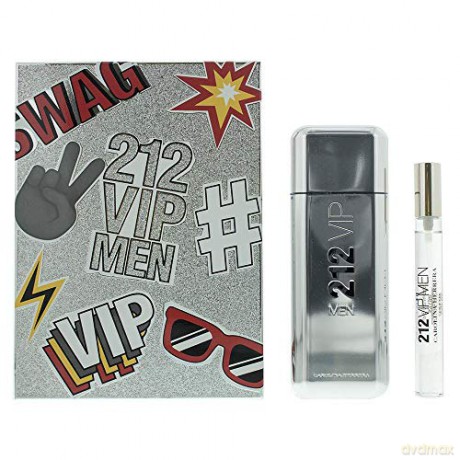 Carolina Herrera Zestaw prezentowy 212 Vip Men (woda toaletowa 100 ml+woda toaletowa 10 ml)
